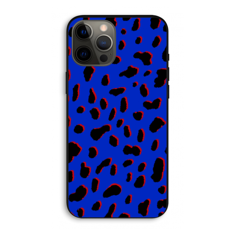 Blue Leopard: iPhone 12 Pro Max Biologisch afbreekbaar hoesje