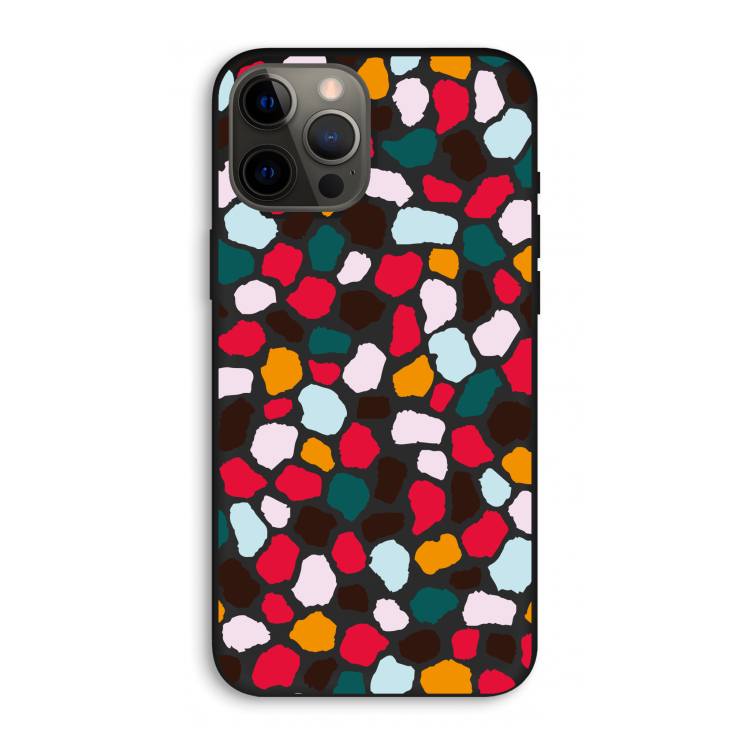 Colored Giraffe: iPhone 12 Pro Max Biologisch afbreekbaar hoesje