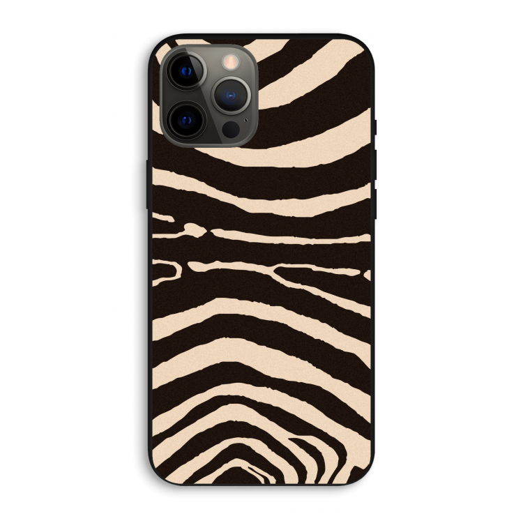 Arizona Zebra: iPhone 12 Pro Max Biologisch afbreekbaar hoesje