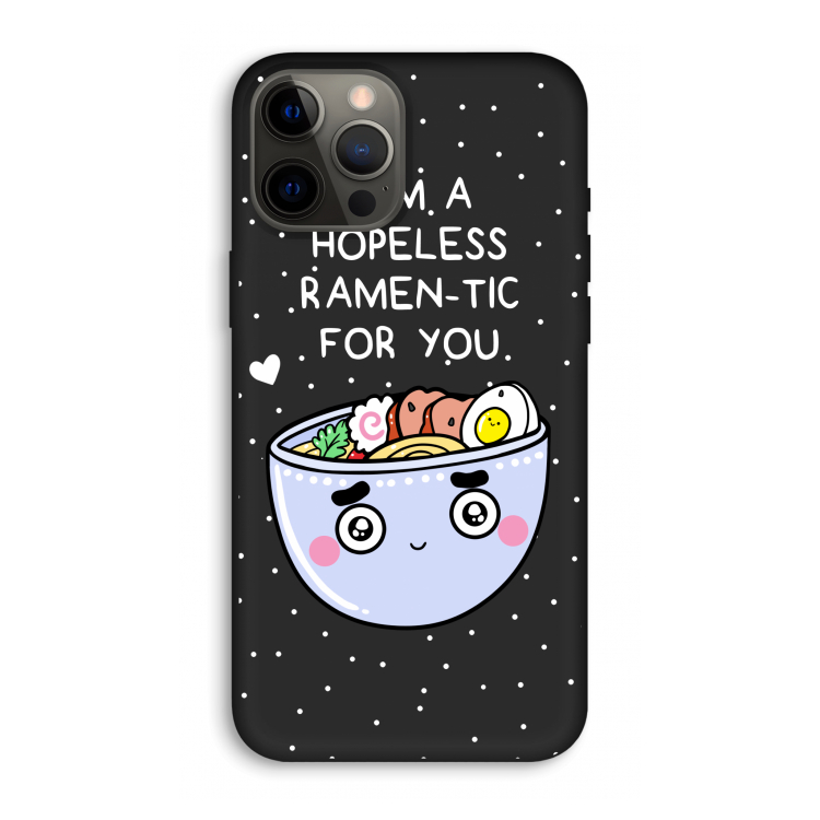 I'm A Hopeless Ramen-Tic For You: iPhone 12 Pro Max Biologisch afbreekbaar hoesje