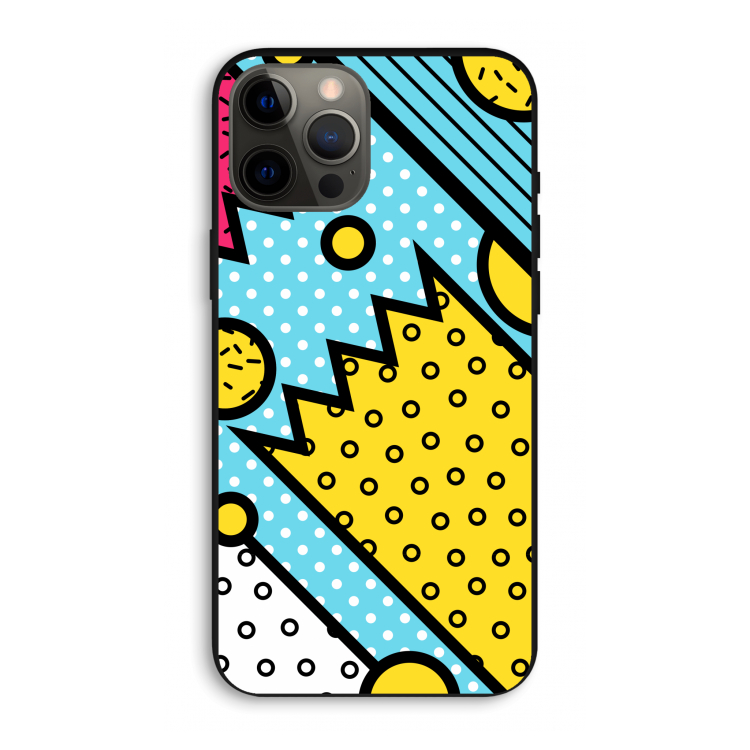 Pop Art #1: iPhone 12 Pro Max Biologisch afbreekbaar hoesje