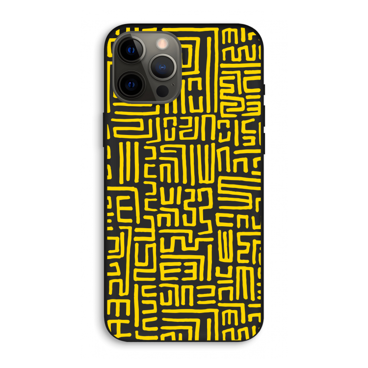 Majorelle Blue Print: iPhone 12 Pro Max Biologisch afbreekbaar hoesje