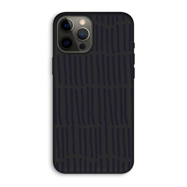 Moroccan stripes: iPhone 12 Pro Max Biologisch afbreekbaar hoesje