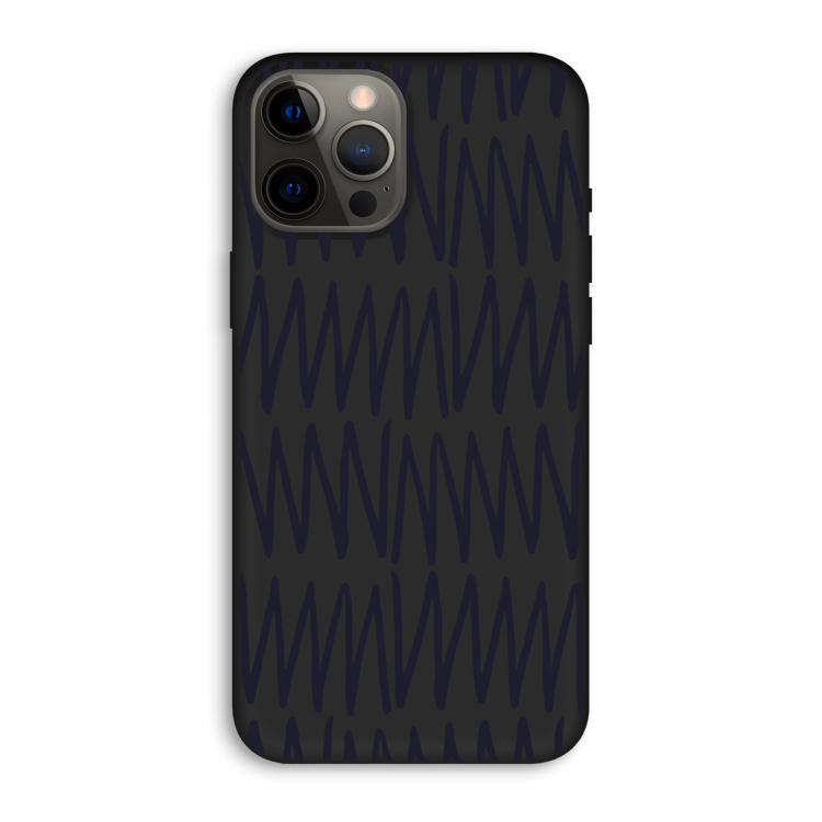 Marrakech Zigzag: iPhone 12 Pro Max Biologisch afbreekbaar hoesje