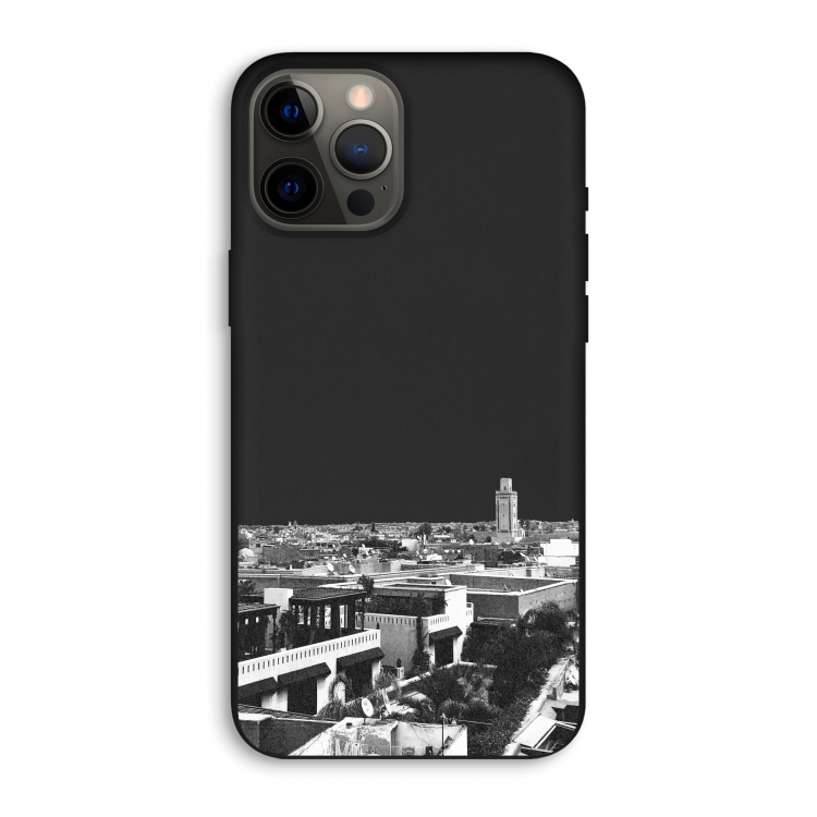 Marrakech Skyline : iPhone 12 Pro Max Biologisch afbreekbaar hoesje
