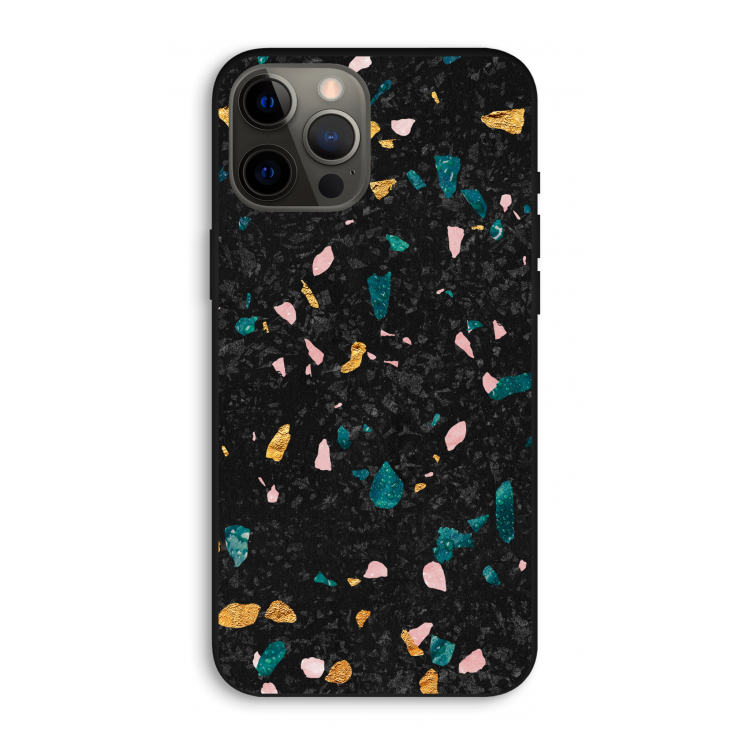 Terrazzo N°10: iPhone 12 Pro Max Biologisch afbreekbaar hoesje