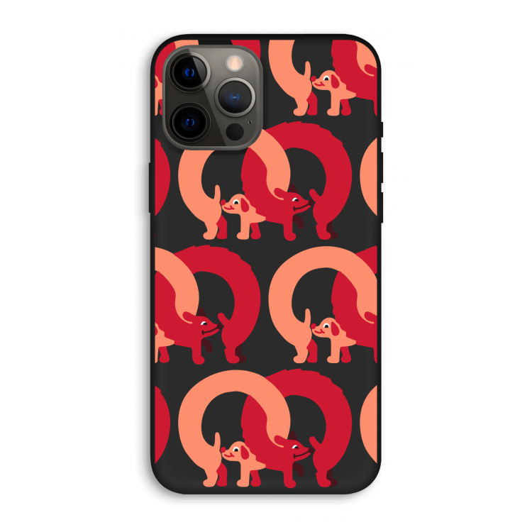 Dogs: iPhone 12 Pro Max Biologisch afbreekbaar hoesje