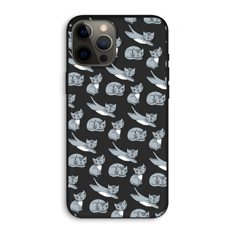 Poezen: iPhone 12 Pro Max Biologisch afbreekbaar hoesje