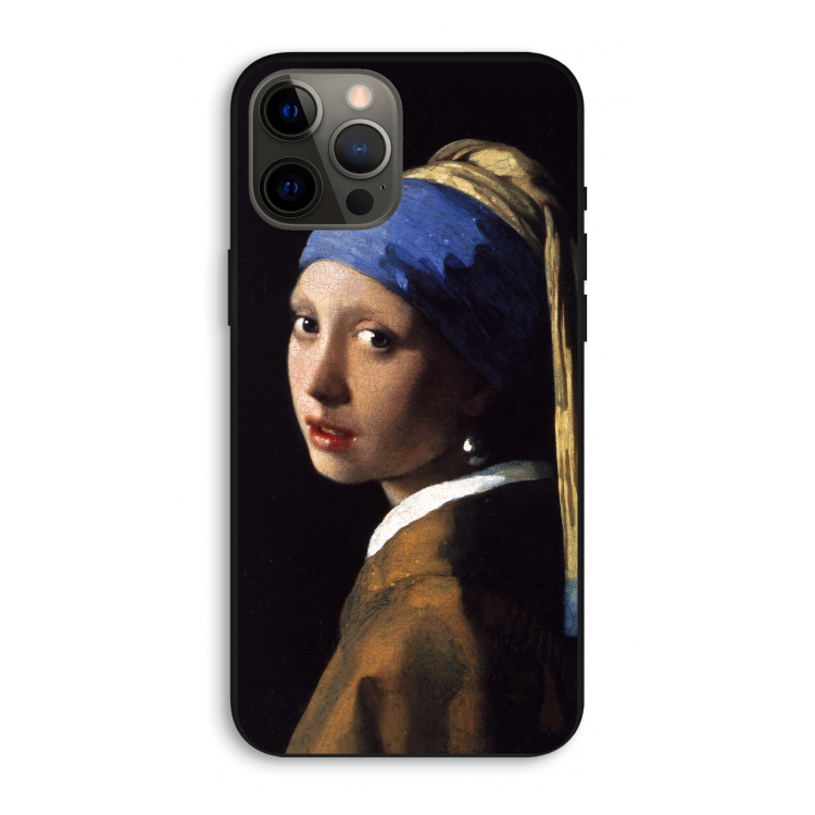 The Pearl Earring: iPhone 12 Pro Max Biologisch afbreekbaar hoesje
