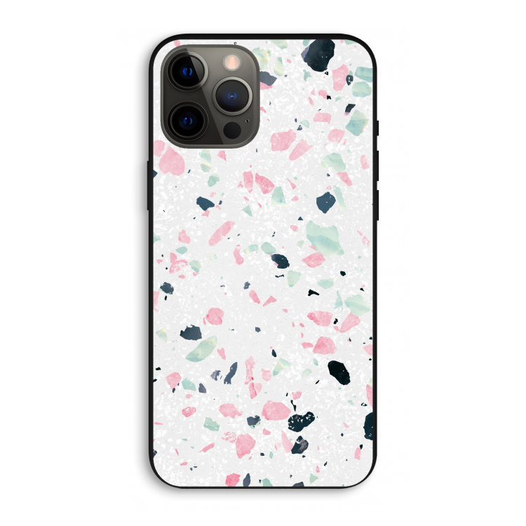 Terrazzo N°3: iPhone 12 Pro Max Biologisch afbreekbaar hoesje