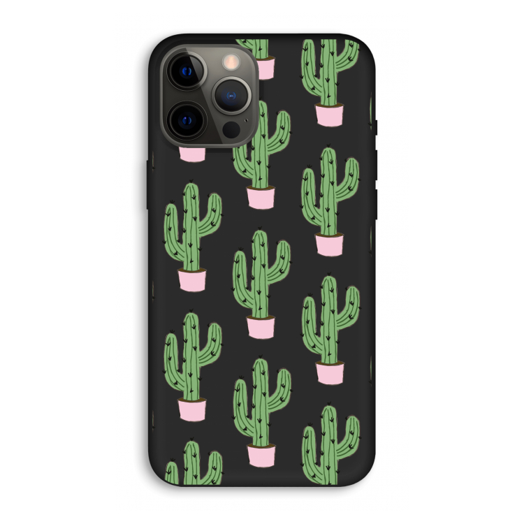 Cactus Lover: iPhone 12 Pro Max Biologisch afbreekbaar hoesje