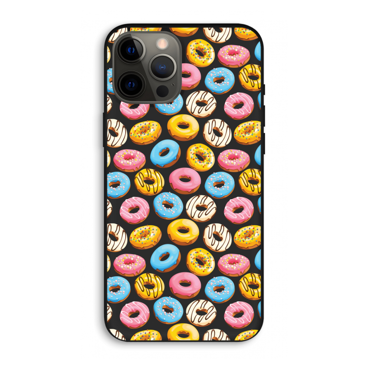 Pink donuts: iPhone 12 Pro Max Biologisch afbreekbaar hoesje
