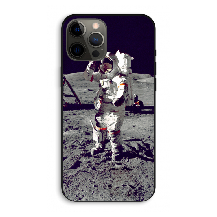 Spaceman: iPhone 12 Pro Max Biologisch afbreekbaar hoesje