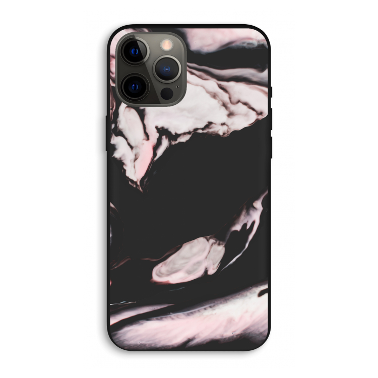 Roze stroom: iPhone 12 Pro Max Biologisch afbreekbaar hoesje