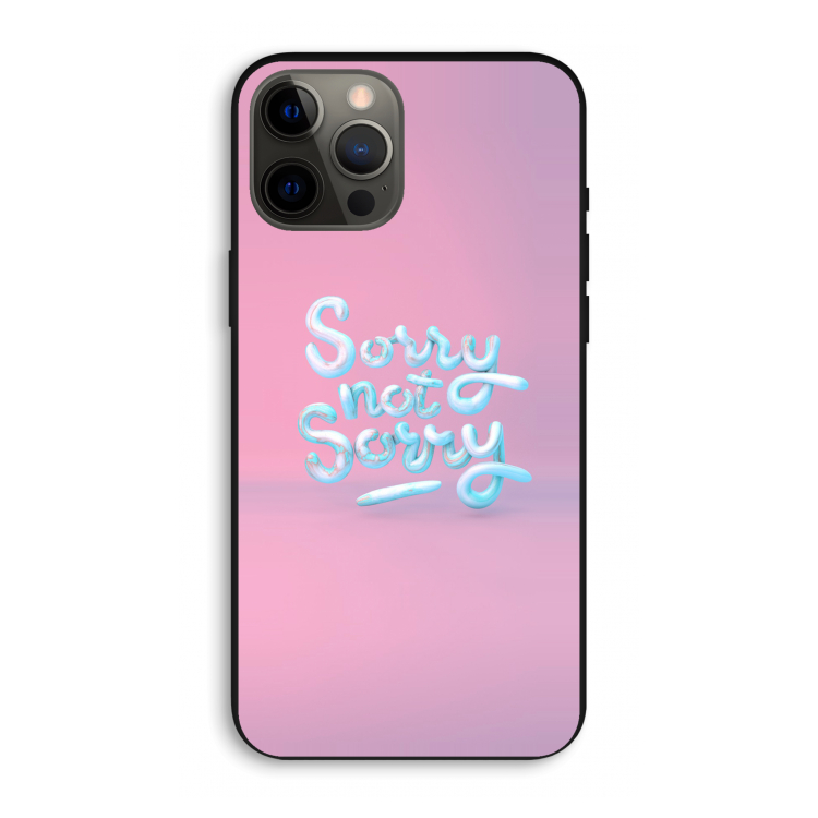 Sorry not sorry: iPhone 12 Pro Max Biologisch afbreekbaar hoesje