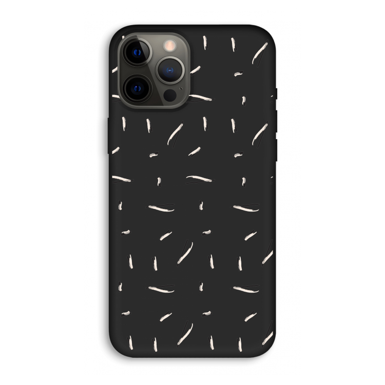 Hipster stripes: iPhone 12 Pro Max Biologisch afbreekbaar hoesje