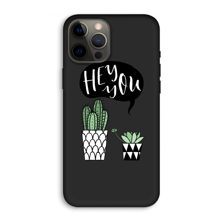 Hey you cactus: iPhone 12 Pro Max Biologisch afbreekbaar hoesje