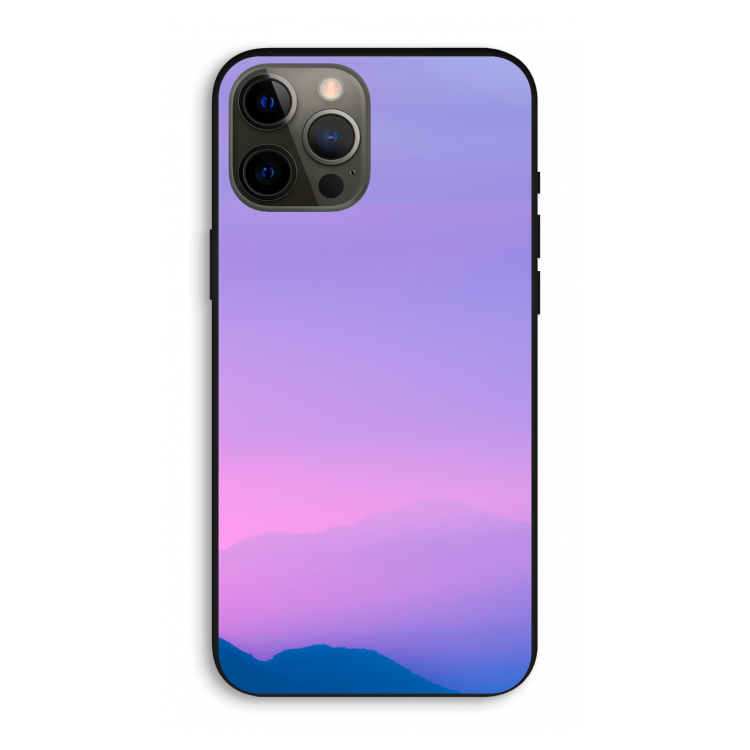 Sunset pastel: iPhone 12 Pro Max Biologisch afbreekbaar hoesje