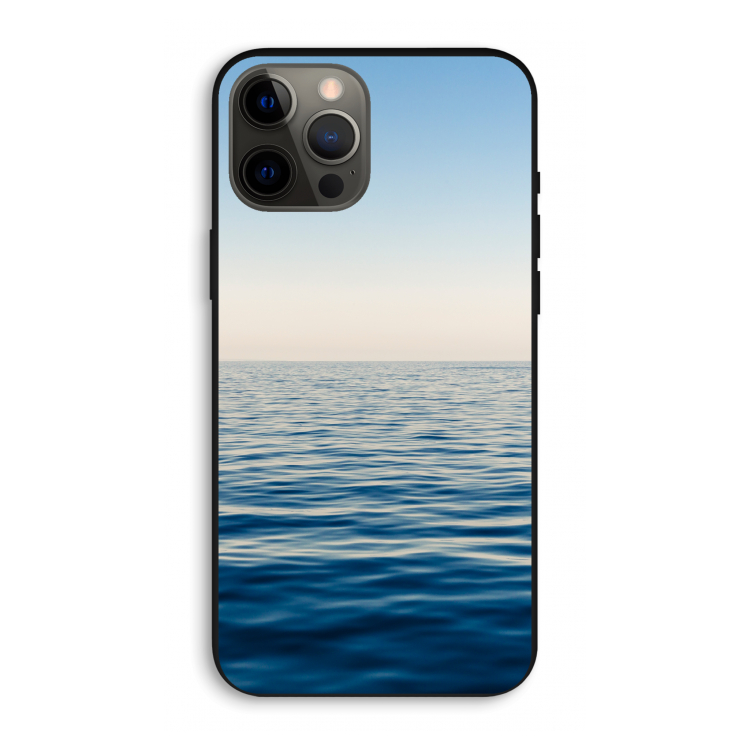 Water horizon: iPhone 12 Pro Max Biologisch afbreekbaar hoesje