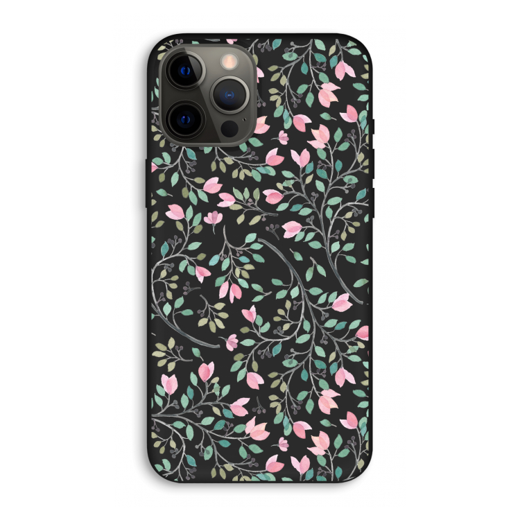 Sierlijke bloemen: iPhone 12 Pro Max Biologisch afbreekbaar hoesje