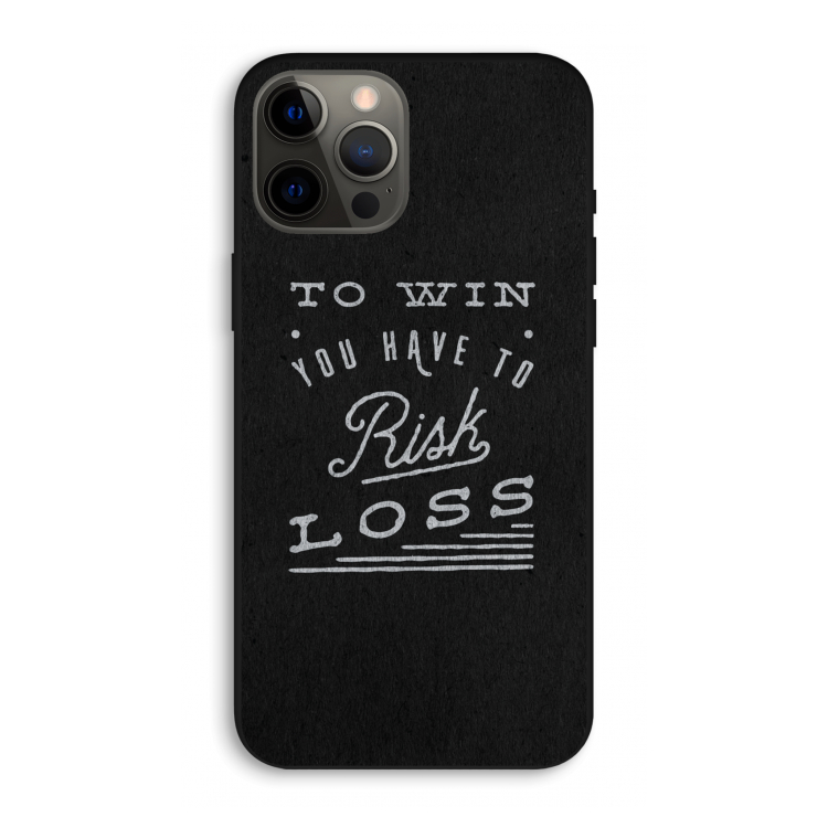 Risk loss: iPhone 12 Pro Max Biologisch afbreekbaar hoesje