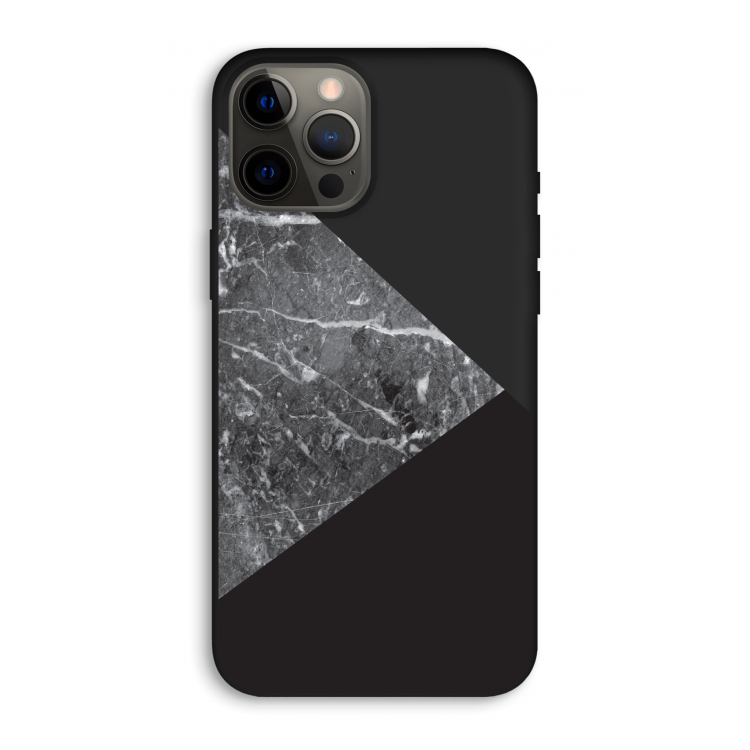 Combinatie marmer: iPhone 12 Pro Max Biologisch afbreekbaar hoesje