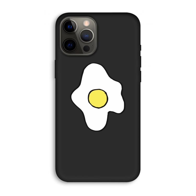 Spiegelei: iPhone 12 Pro Max Biologisch afbreekbaar hoesje
