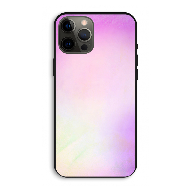 Flow mist pastel: iPhone 12 Pro Max Biologisch afbreekbaar hoesje