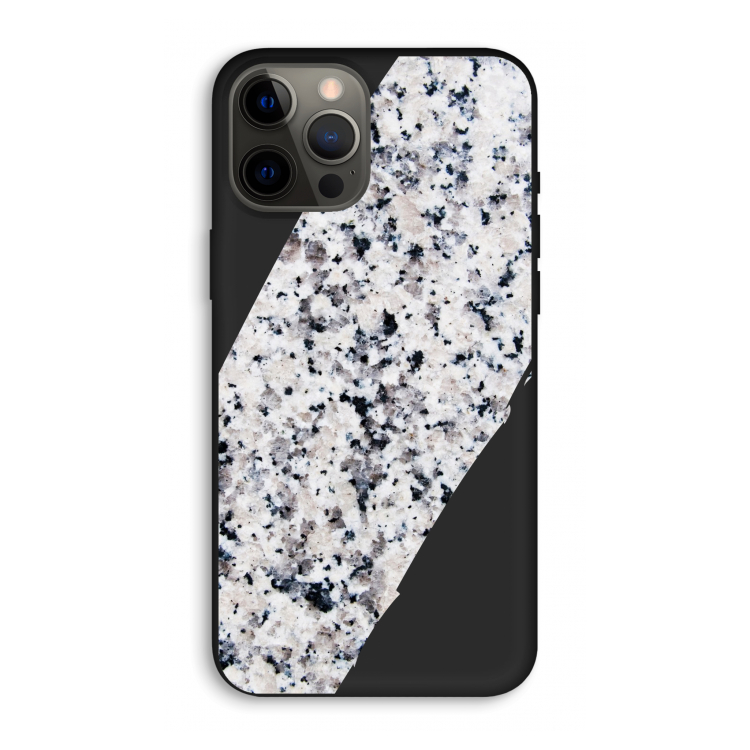 Gespikkelde marmer: iPhone 12 Pro Max Biologisch afbreekbaar hoesje