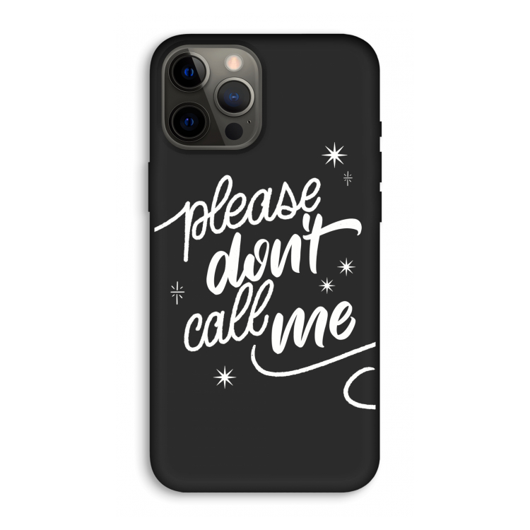Don't call: iPhone 12 Pro Max Biologisch afbreekbaar hoesje