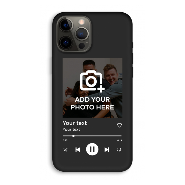 Music Player: iPhone 12 Pro Max Biologisch afbreekbaar hoesje