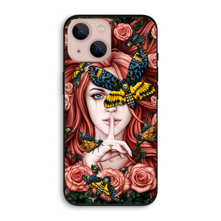 Lady Moth: iPhone 13 Biologisch afbreekbaar hoesje