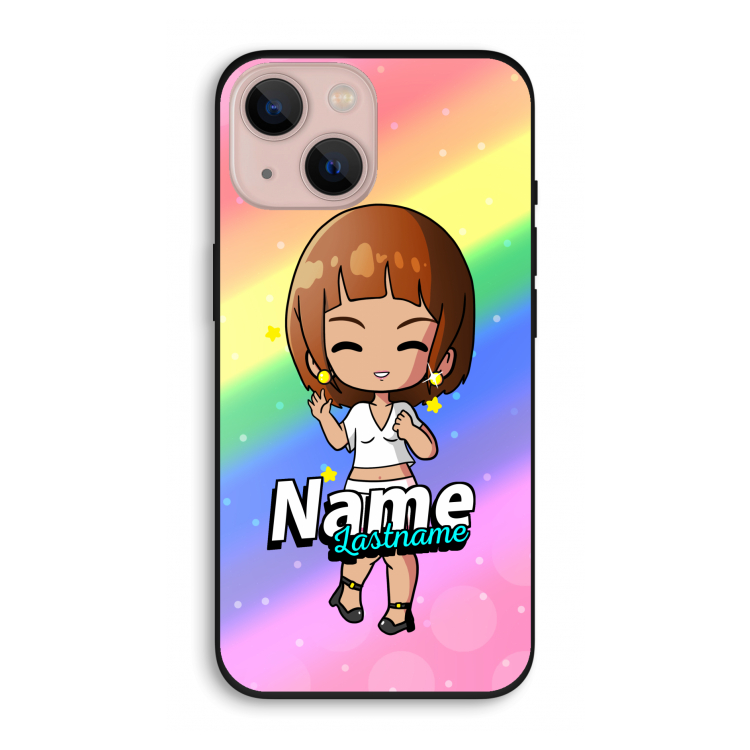Chibi Maker vrouw: iPhone 13 Biologisch afbreekbaar hoesje