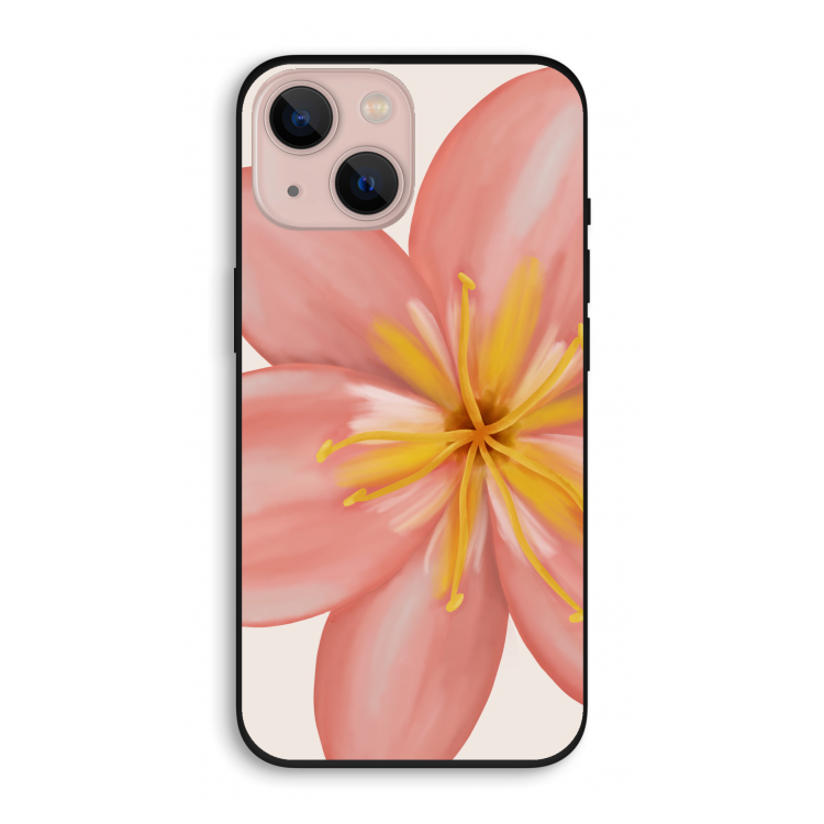 Pink Ellila Flower: iPhone 13 Biologisch afbreekbaar hoesje