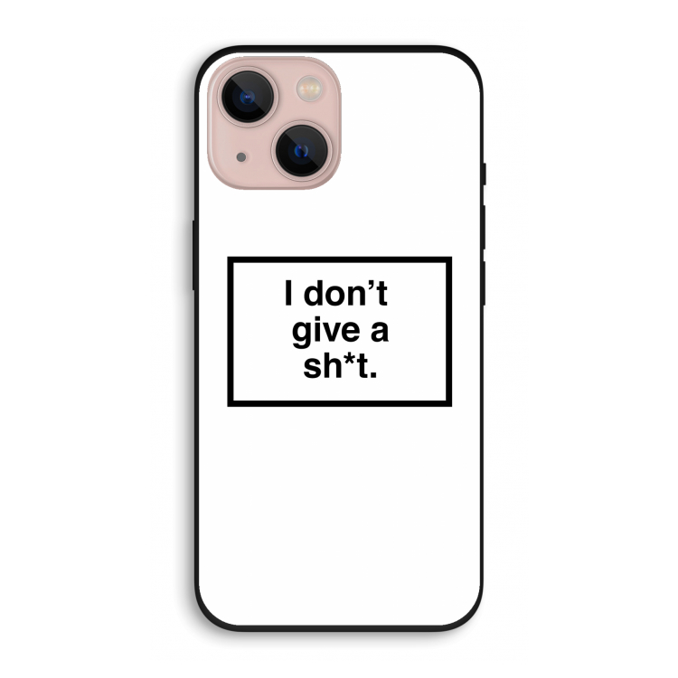 Don't give a shit: iPhone 13 Biologisch afbreekbaar hoesje