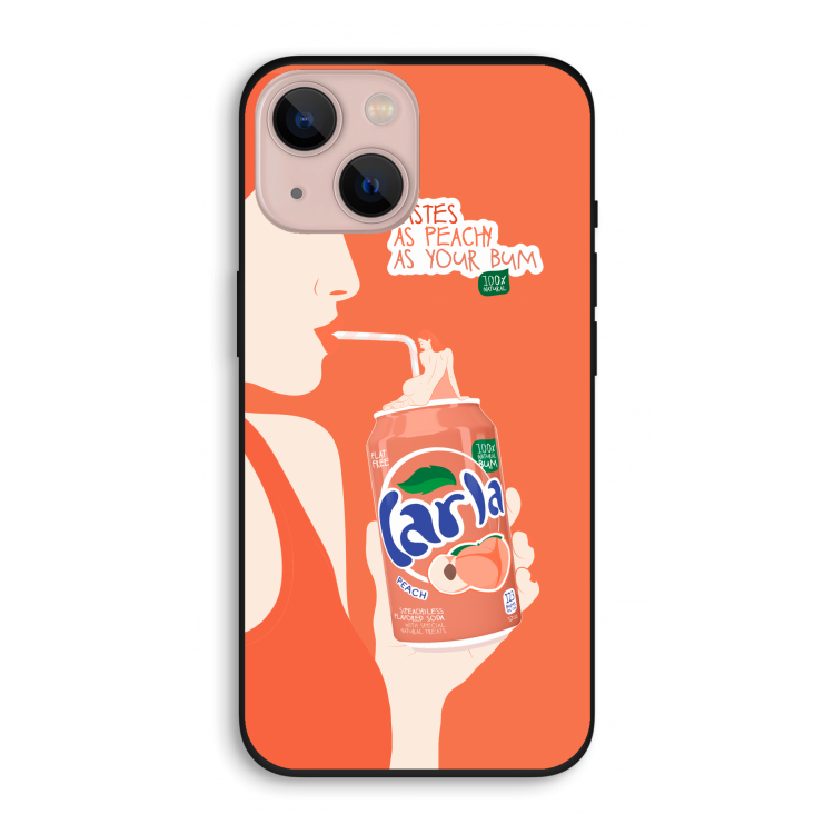 Peach please!: iPhone 13 Biologisch afbreekbaar hoesje