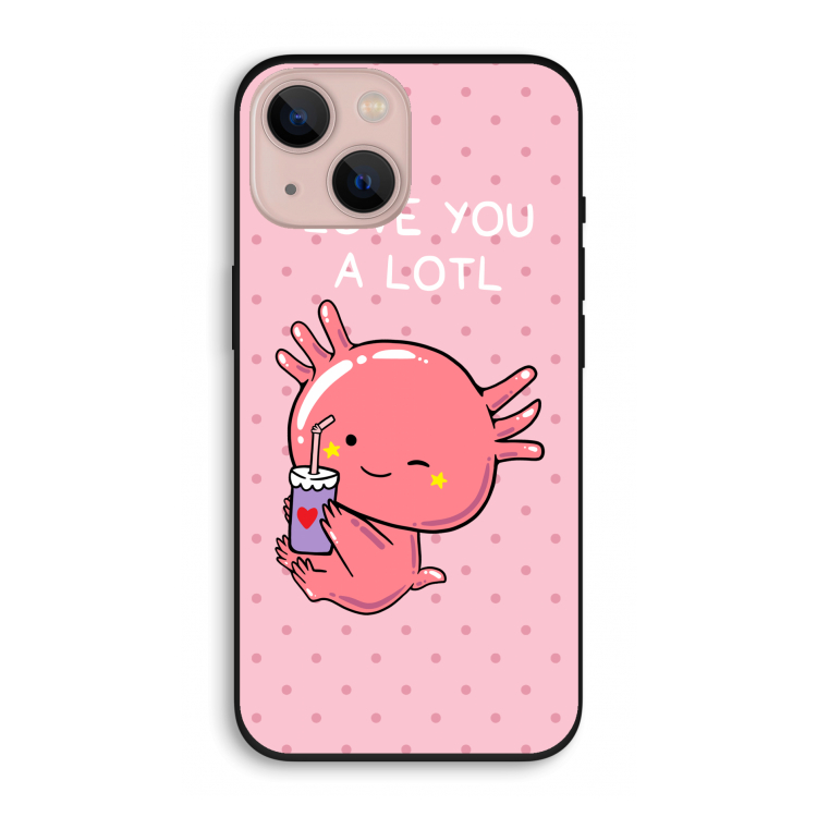 Love You A Lotl: iPhone 13 Biologisch afbreekbaar hoesje