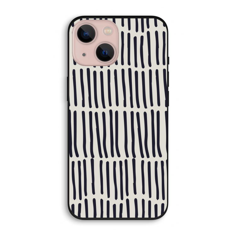 Moroccan stripes: iPhone 13 Biologisch afbreekbaar hoesje