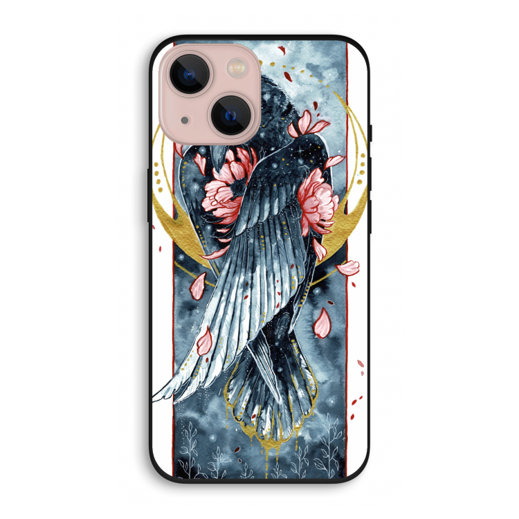 Golden Raven: iPhone 13 Biologisch afbreekbaar hoesje