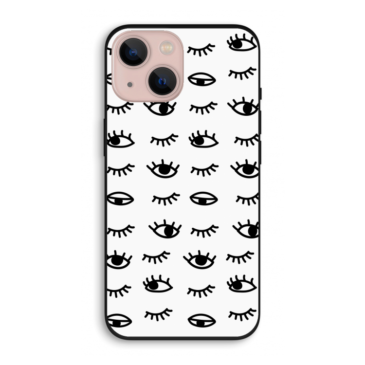 Eye pattern #2: iPhone 13 Biologisch afbreekbaar hoesje