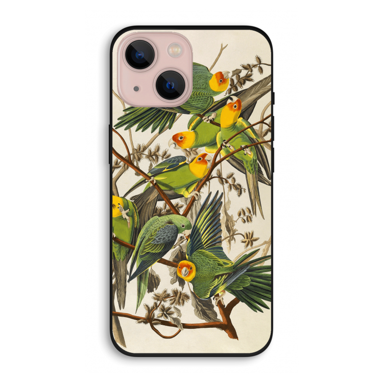Carolinaparkiet: iPhone 13 Biologisch afbreekbaar hoesje