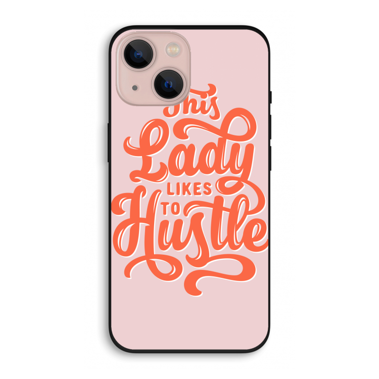 Hustle Lady: iPhone 13 Biologisch afbreekbaar hoesje