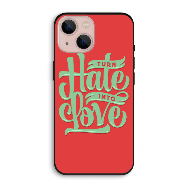Turn hate into love: iPhone 13 Biologisch afbreekbaar hoesje