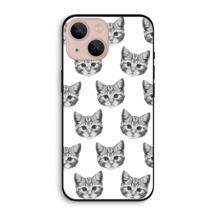 Kitten: iPhone 13 Biologisch afbreekbaar hoesje