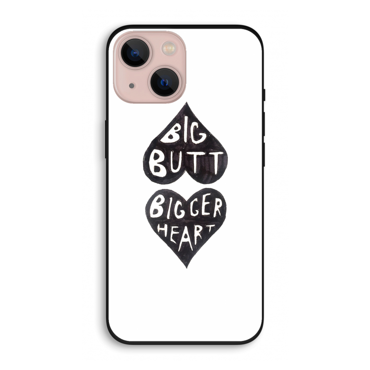 Big butt bigger heart: iPhone 13 Biologisch afbreekbaar hoesje