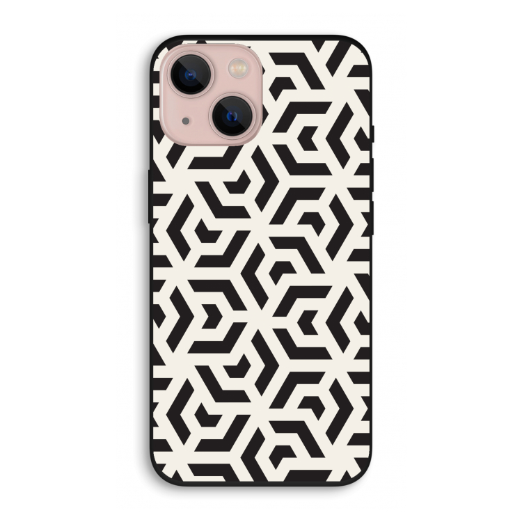 Crazy pattern: iPhone 13 Biologisch afbreekbaar hoesje