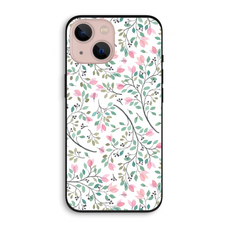 Sierlijke bloemen: iPhone 13 Biologisch afbreekbaar hoesje