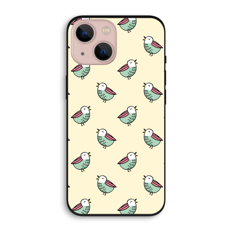 Vogeltjes: iPhone 13 Biologisch afbreekbaar hoesje