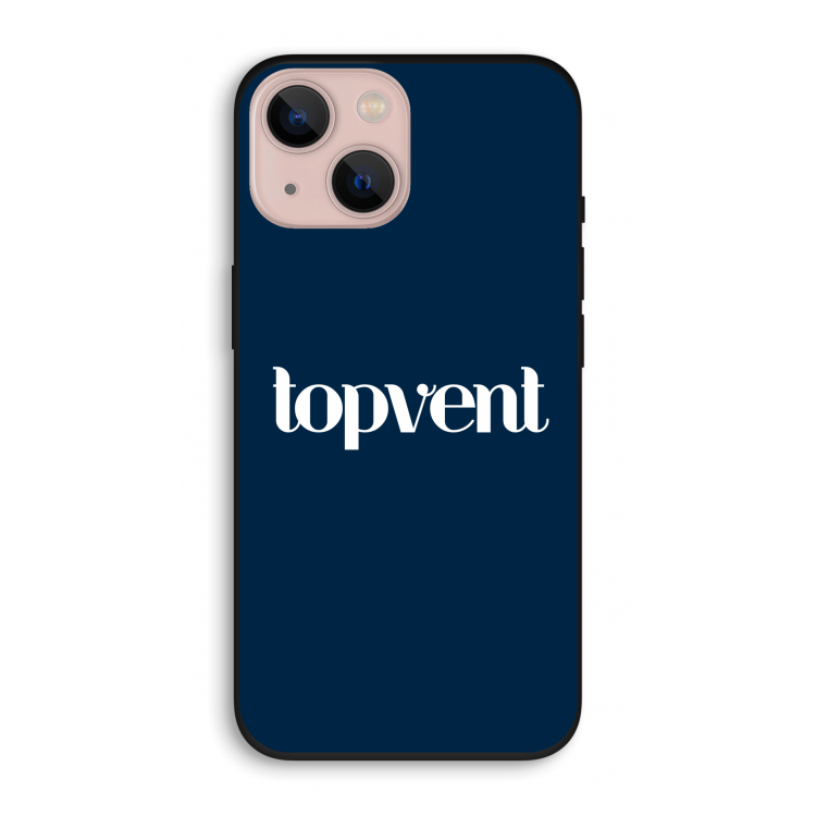 Topvent Navy: iPhone 13 Biologisch afbreekbaar hoesje