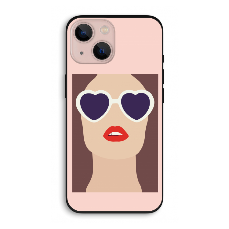 Red lips: iPhone 13 Biologisch afbreekbaar hoesje